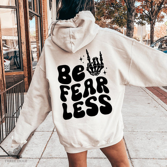 Be Fearless Retro Wavy SVG