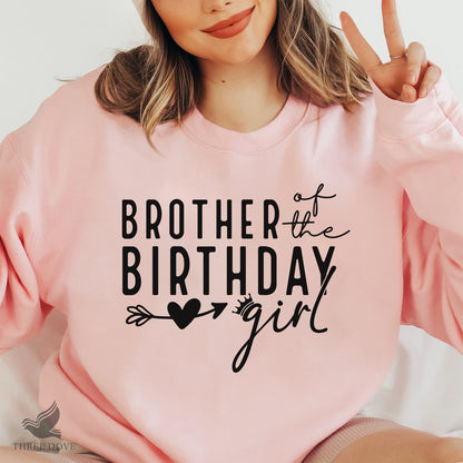 Brother of the birthday girl SVG