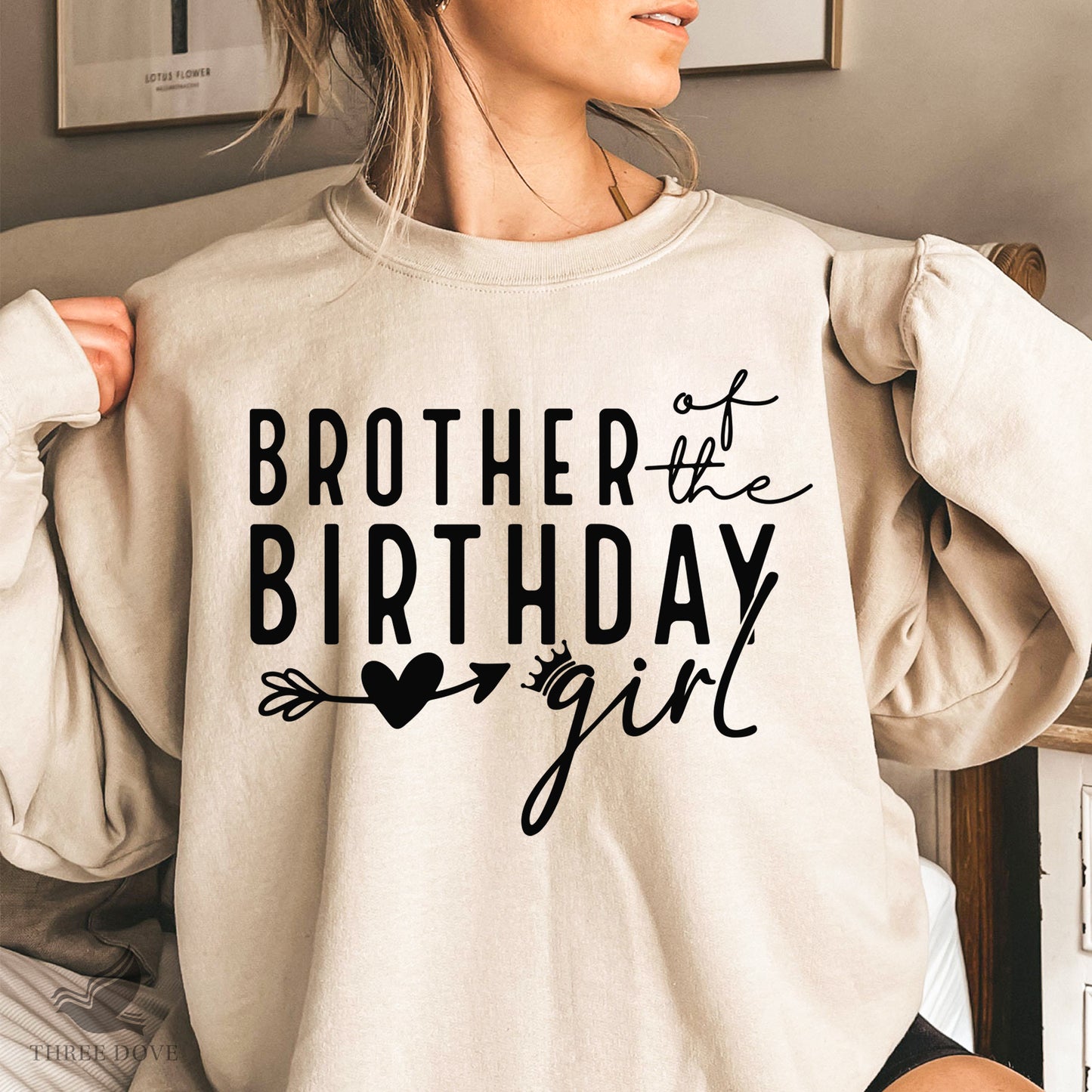 brother of the birthday girl svg