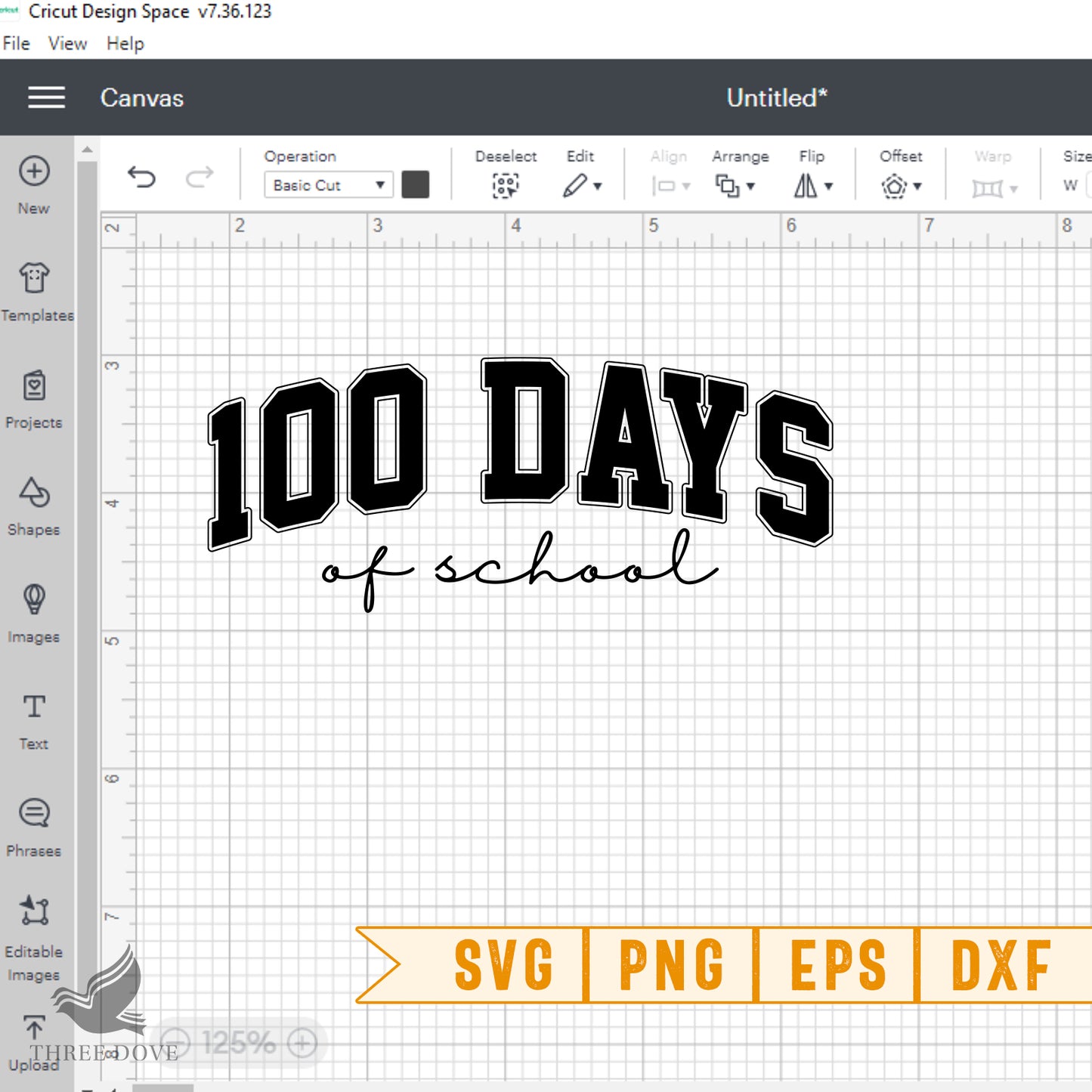 retro 100 days of school varsity svg