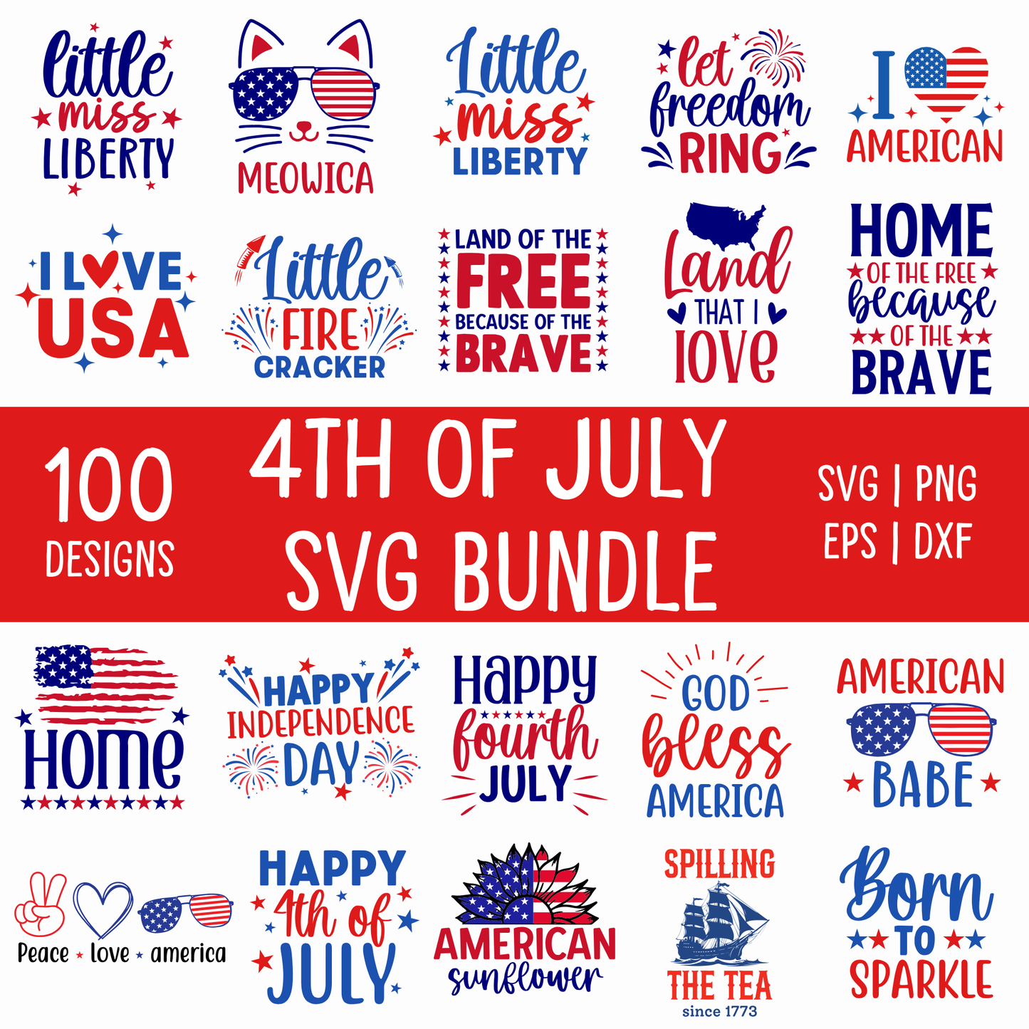 4th of july svg mega bundle