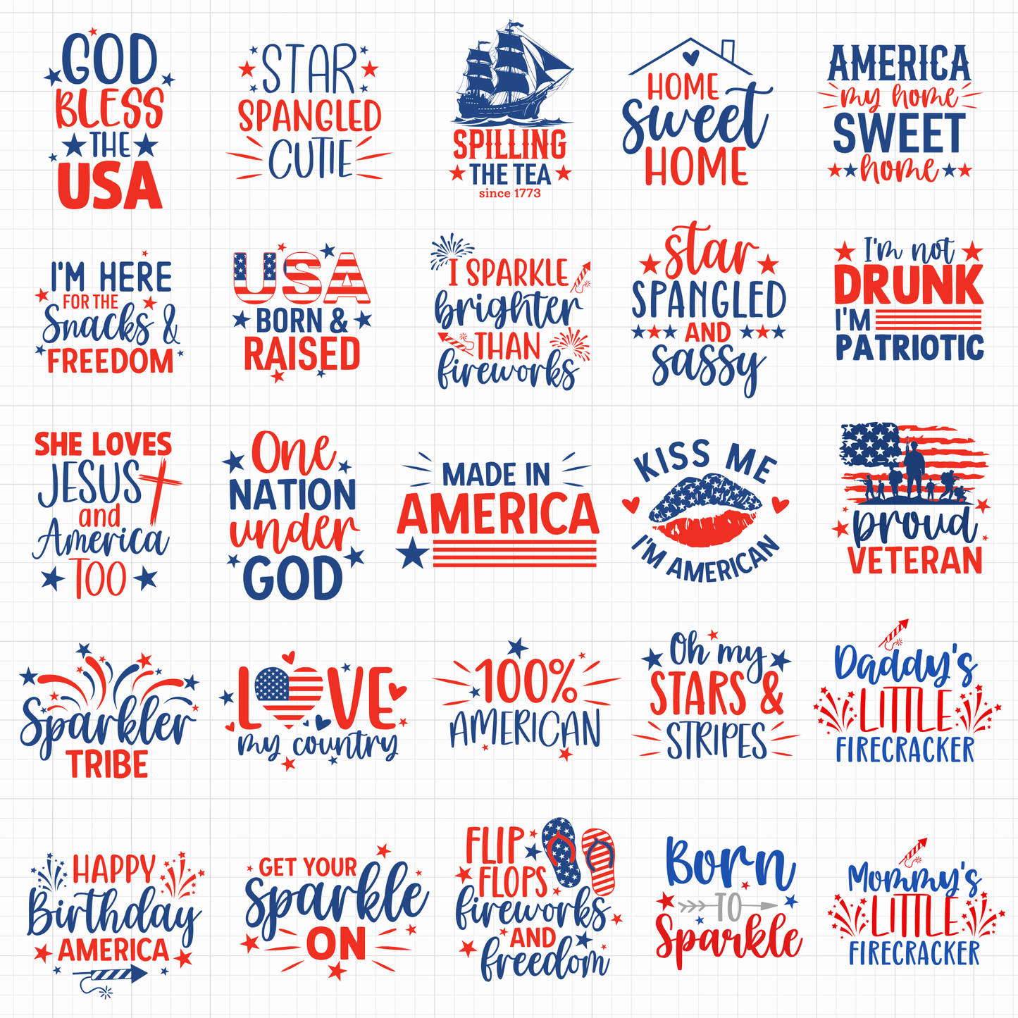 4th of july svg mega bundle