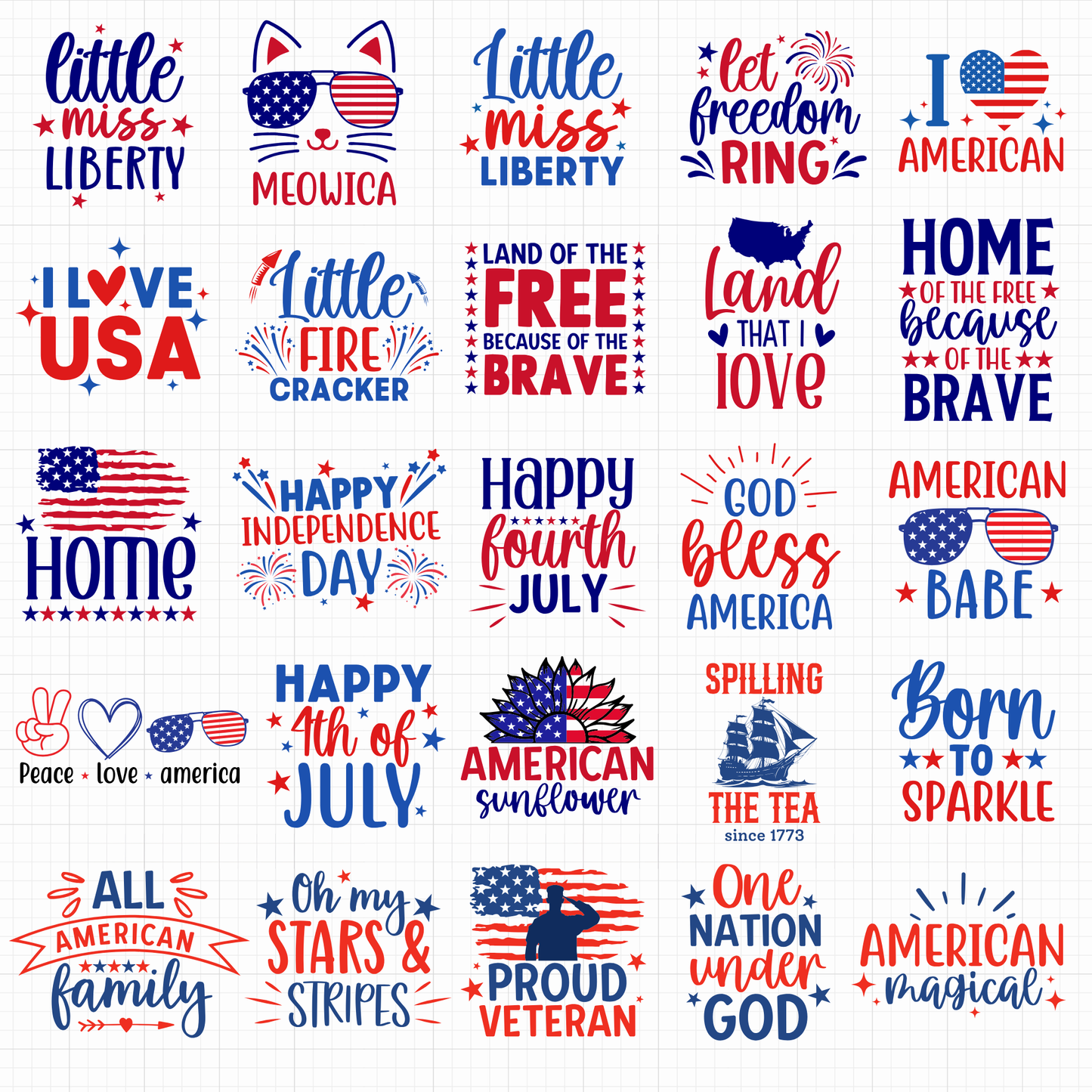 4th of july svg mega bundle