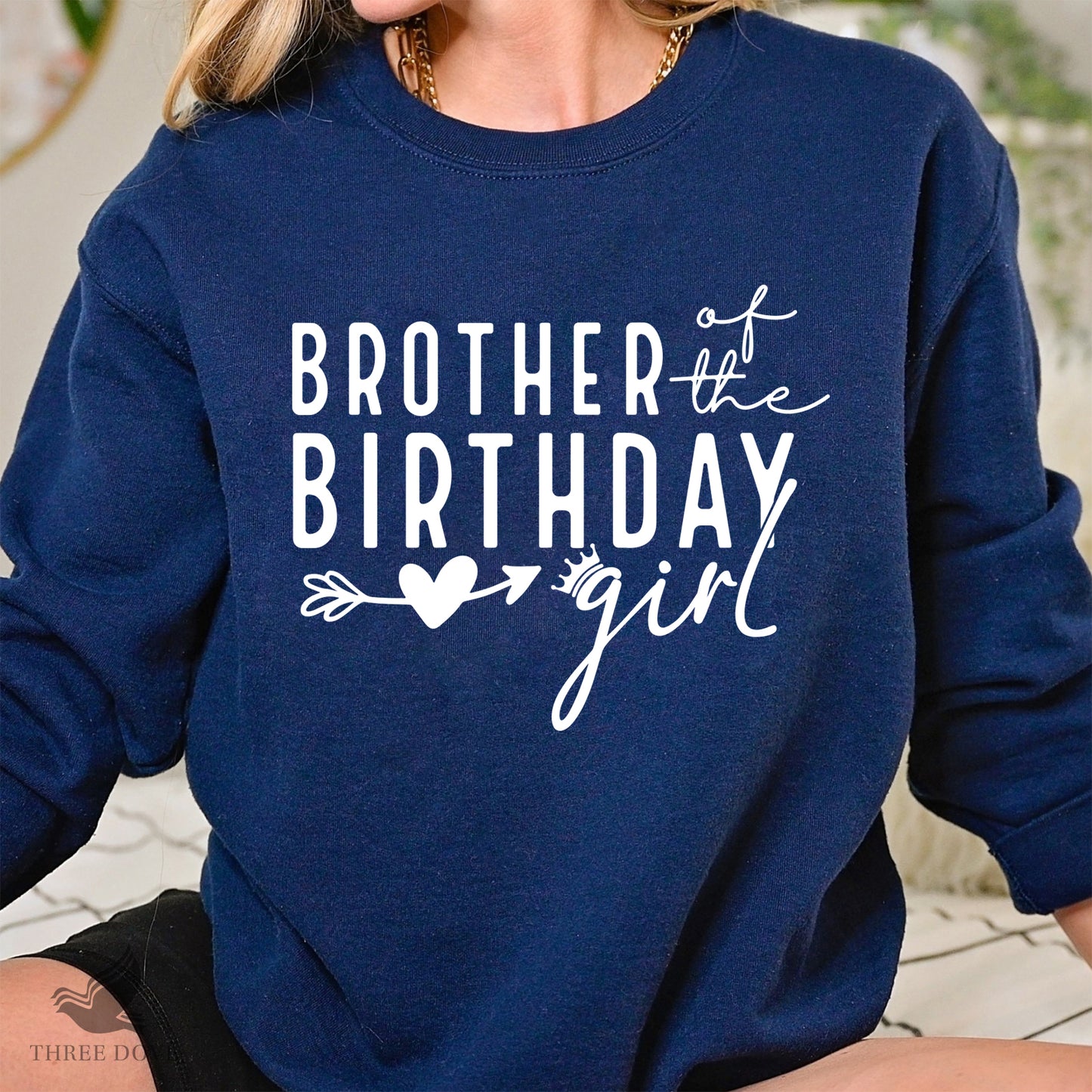 brother of the birthday girl svg