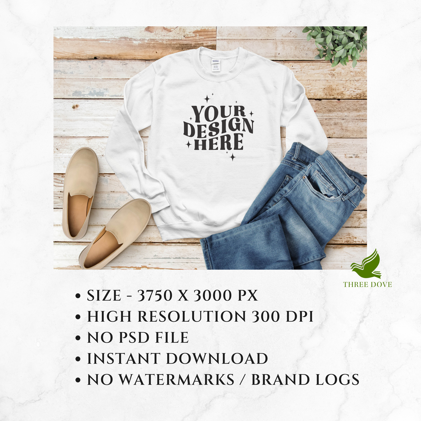 gildan 18000 sweatshirt mockup bundle - d1