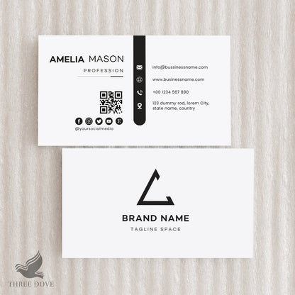 DIY Professional Business Card Template