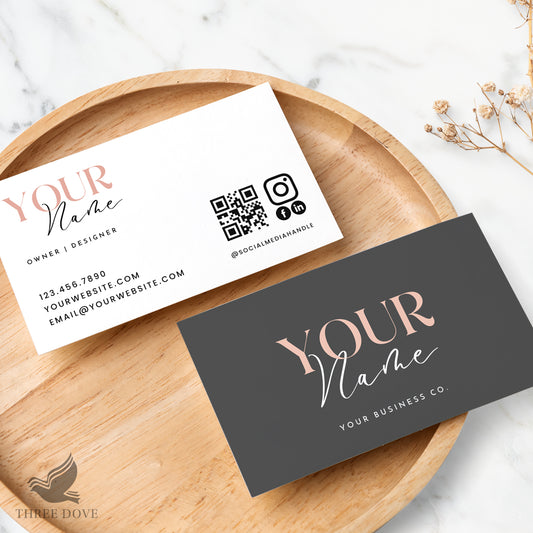 DIY Simple Business Card Template