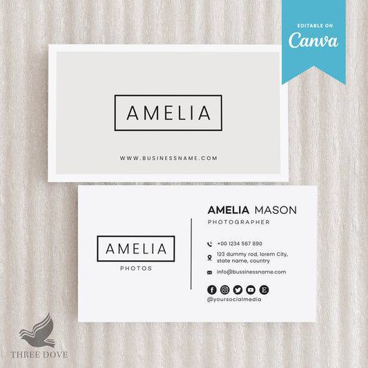 Professional Business Card Template