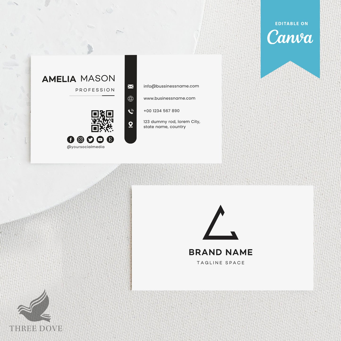 diy professional business card template