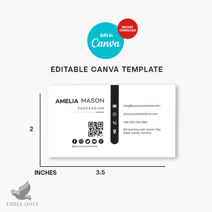 DIY Professional Business Card Template