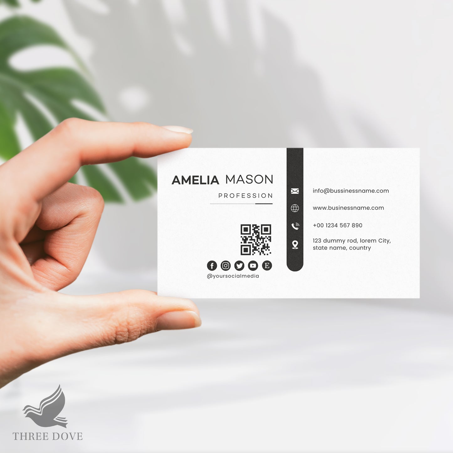 diy professional business card template