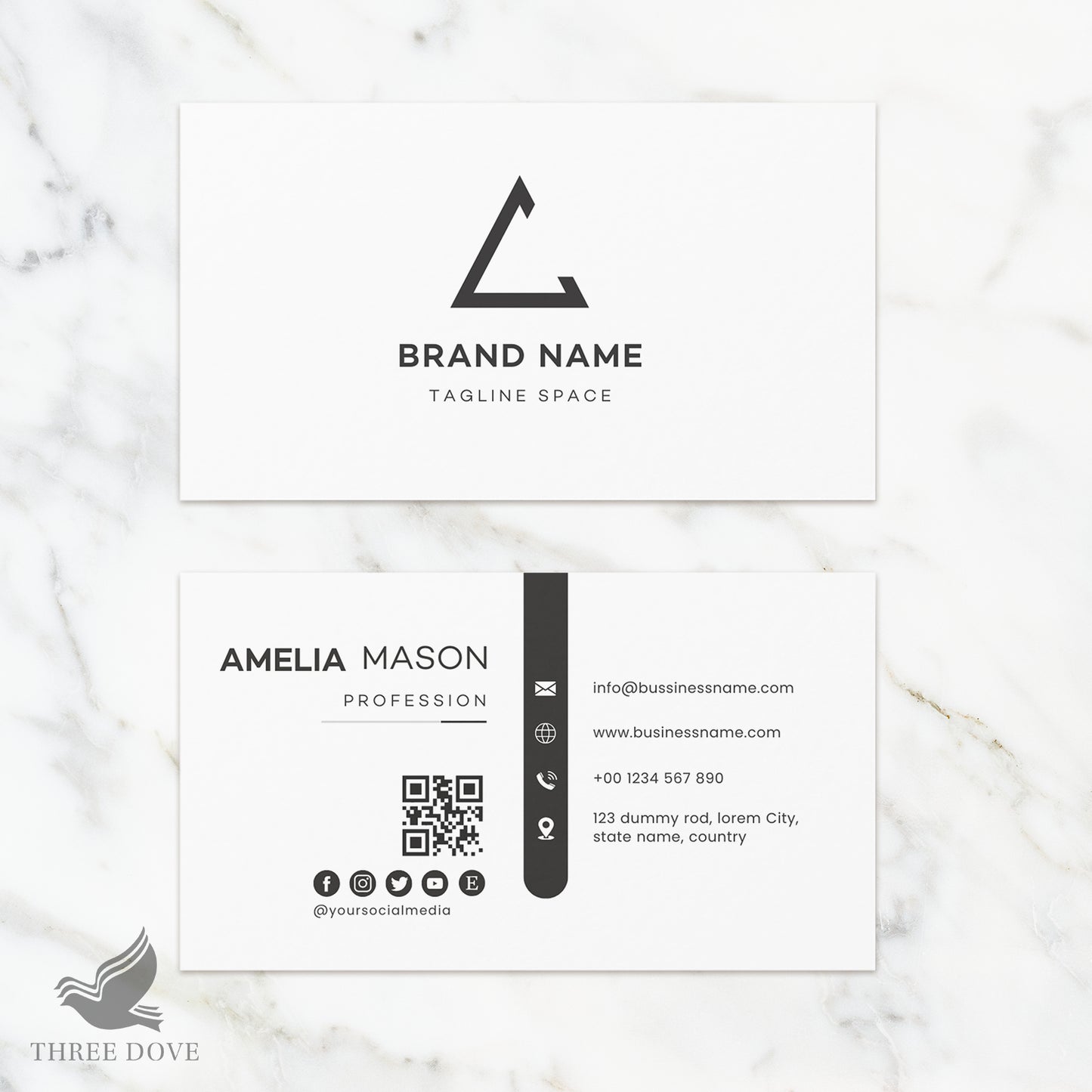 diy professional business card template