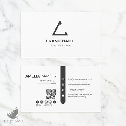 DIY Professional Business Card Template