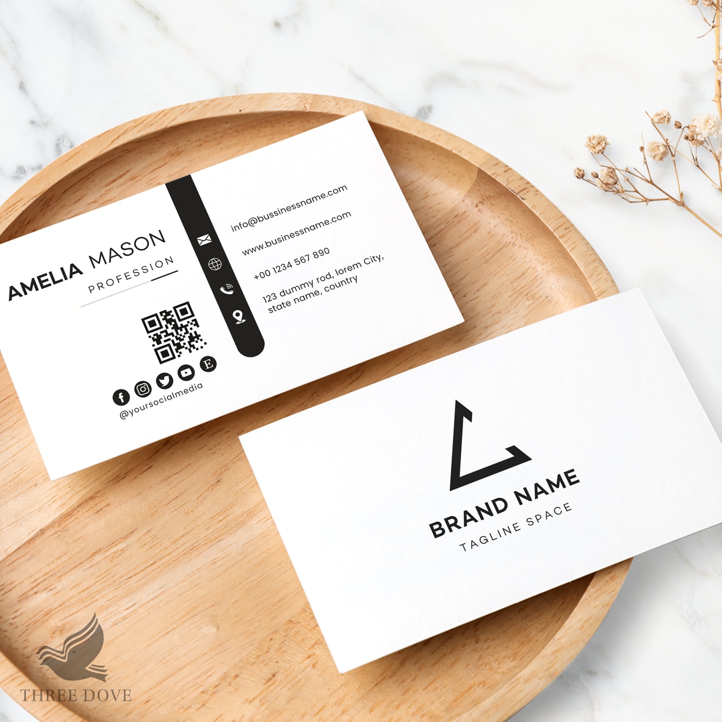 diy professional business card template