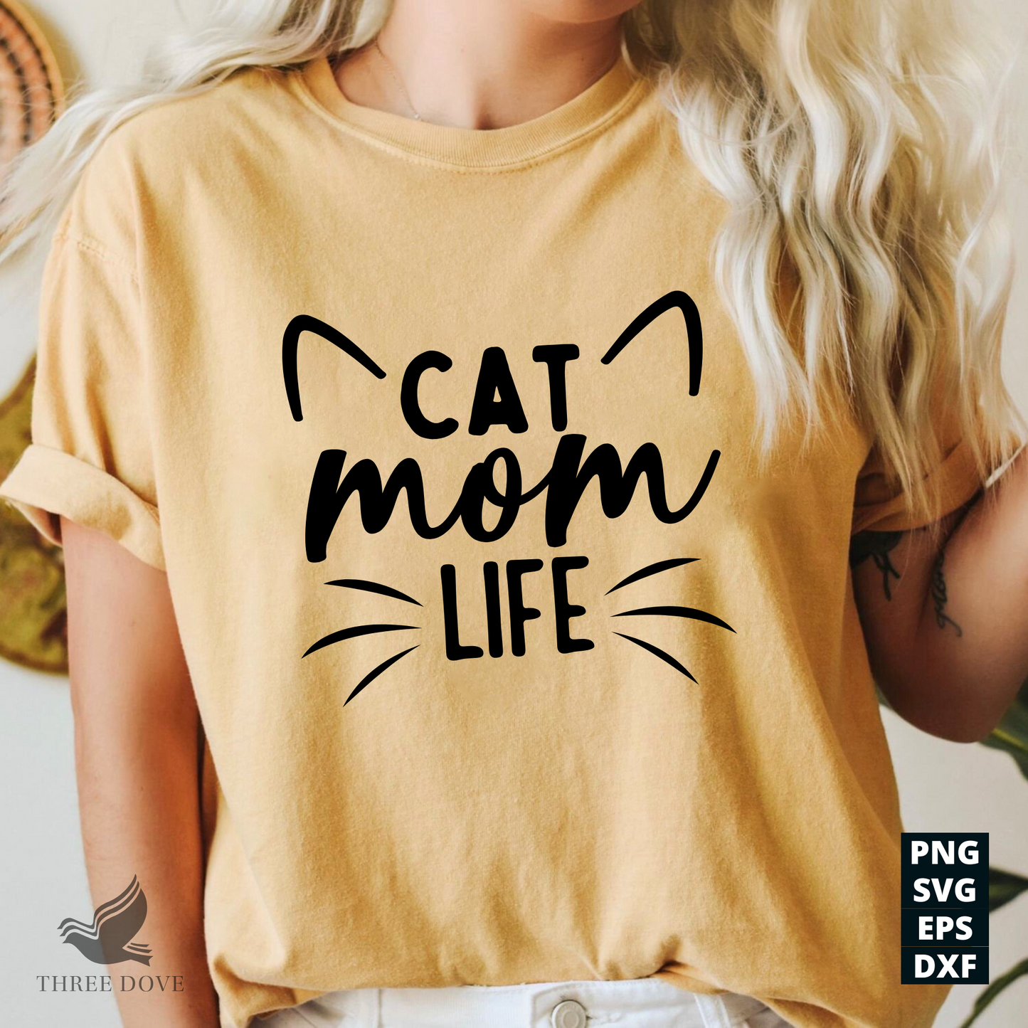 cat mom svg bundle