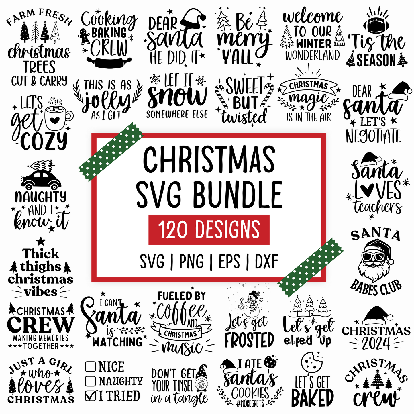 christmas svg bundle