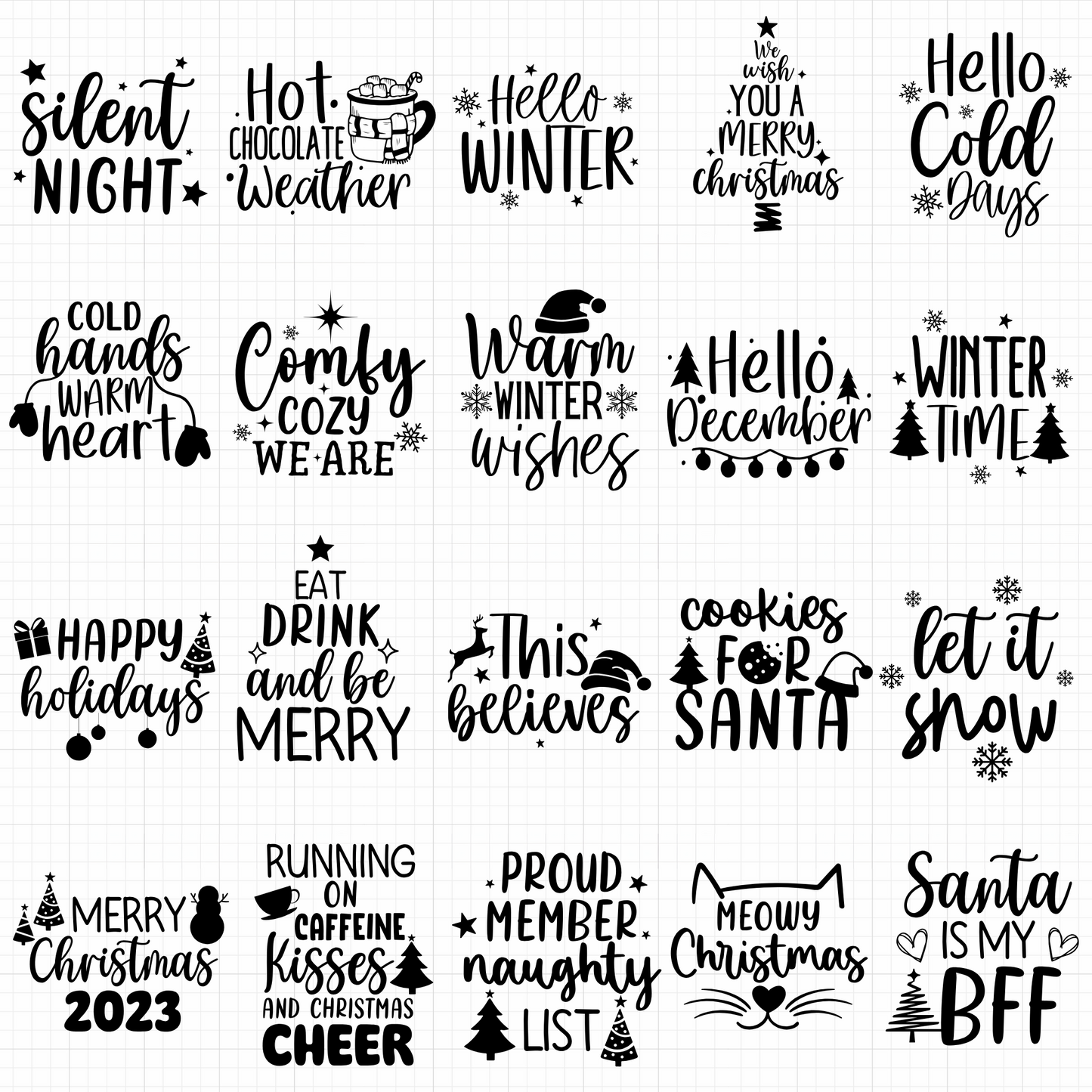 christmas svg bundle