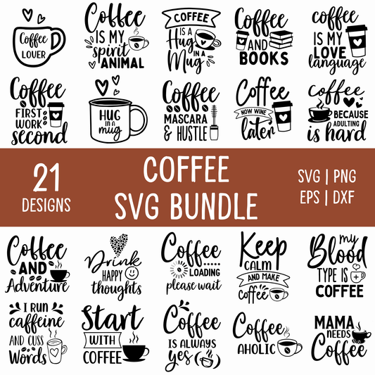 Coffee SVG Bundle