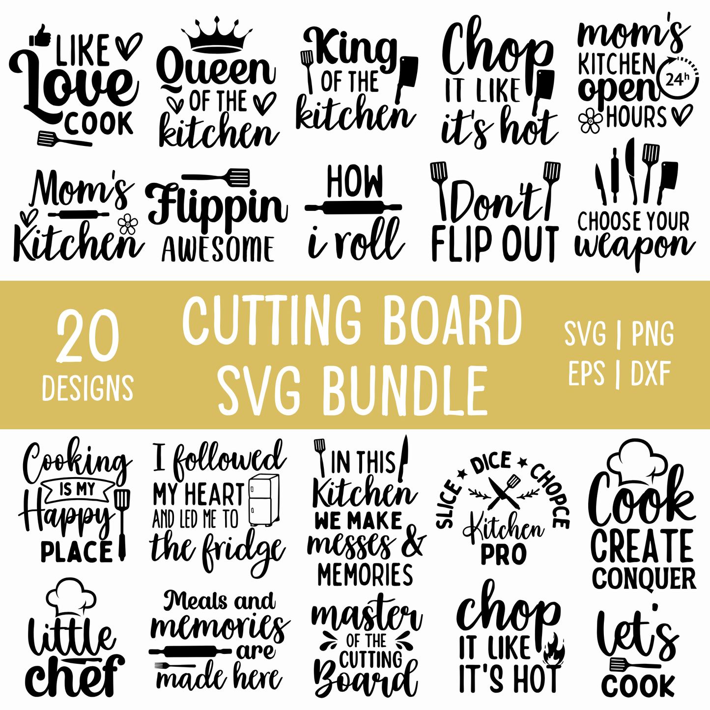 cutting board svg bundle