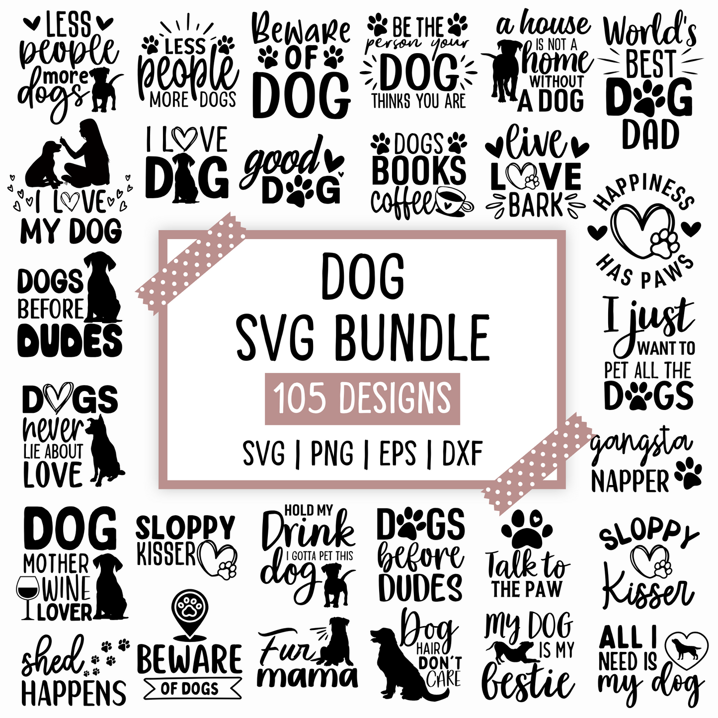 dog svg mega bundle