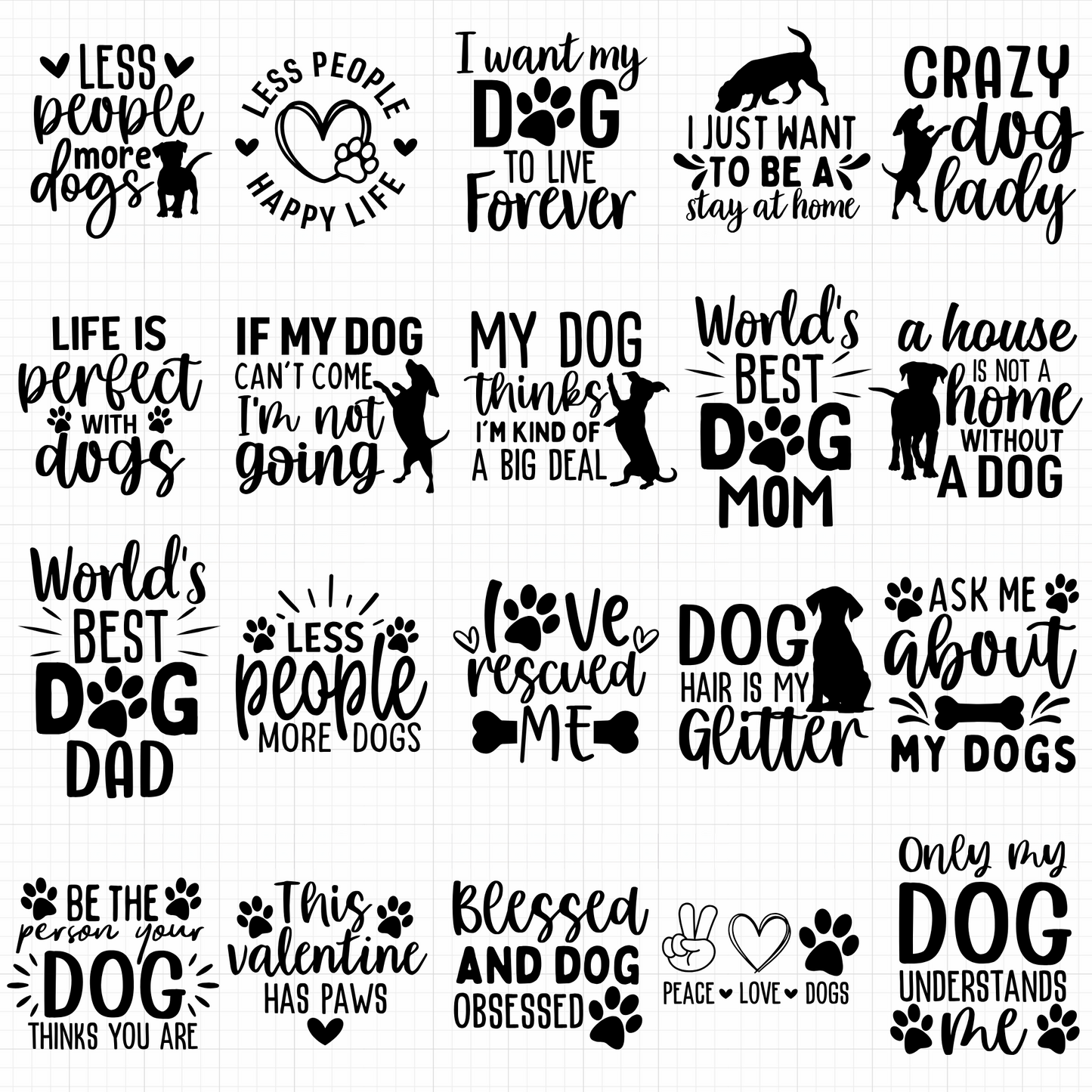 dog svg mega bundle