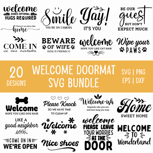 Doormat SVG Bundle