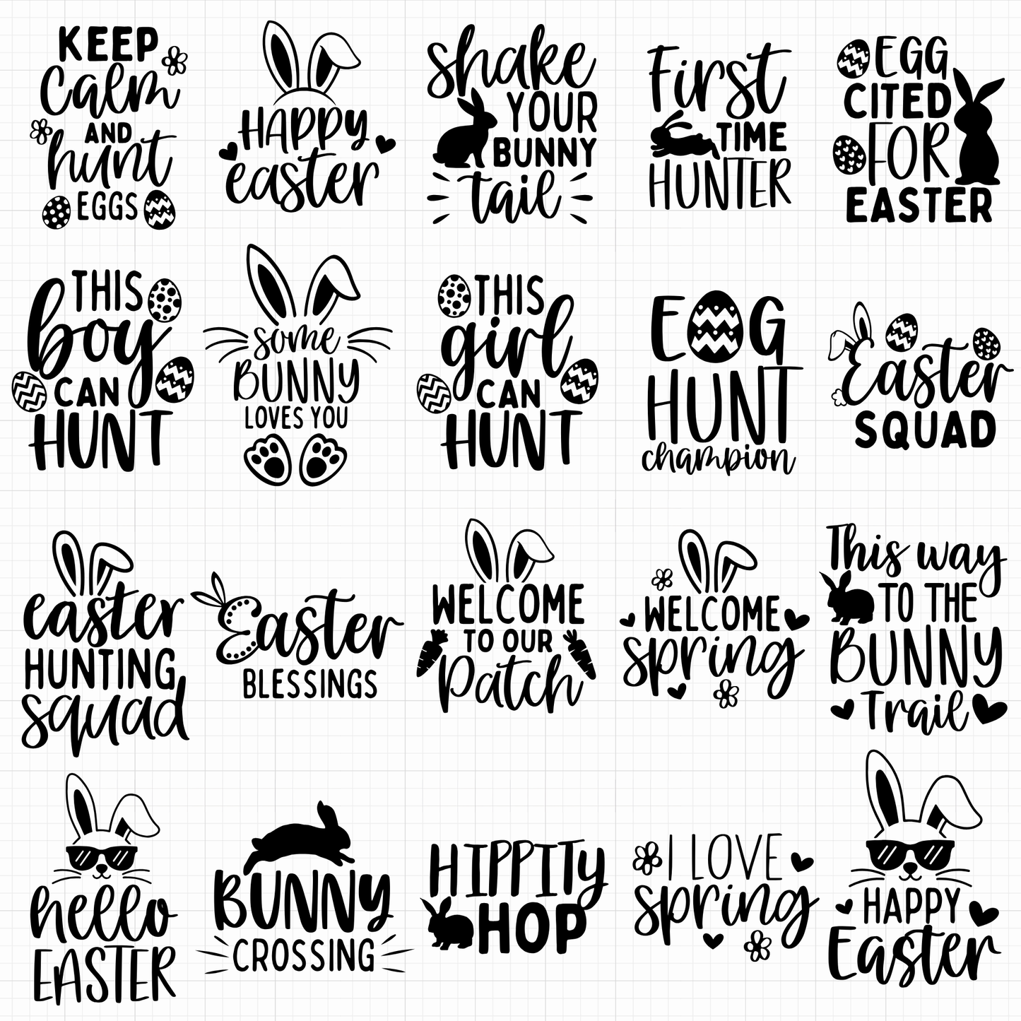 easter svg bundle