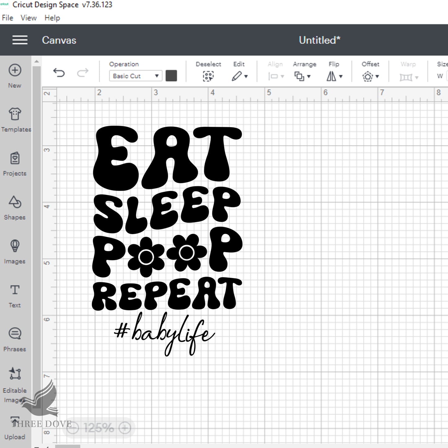 eat sleep poop repeat retro wavy svg