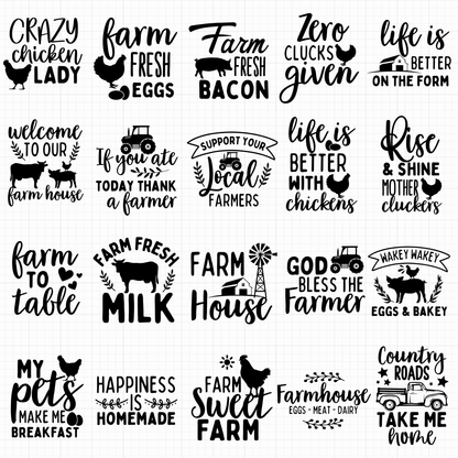 Farm House SVG Bundle