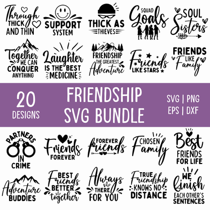 Friendship SVG Bundle