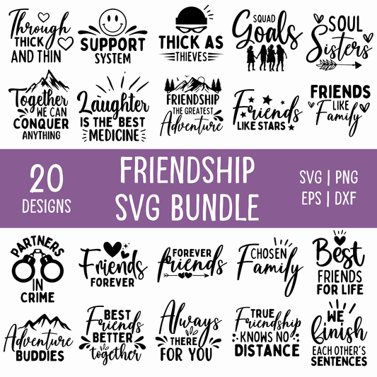 Friendship SVG Bundle