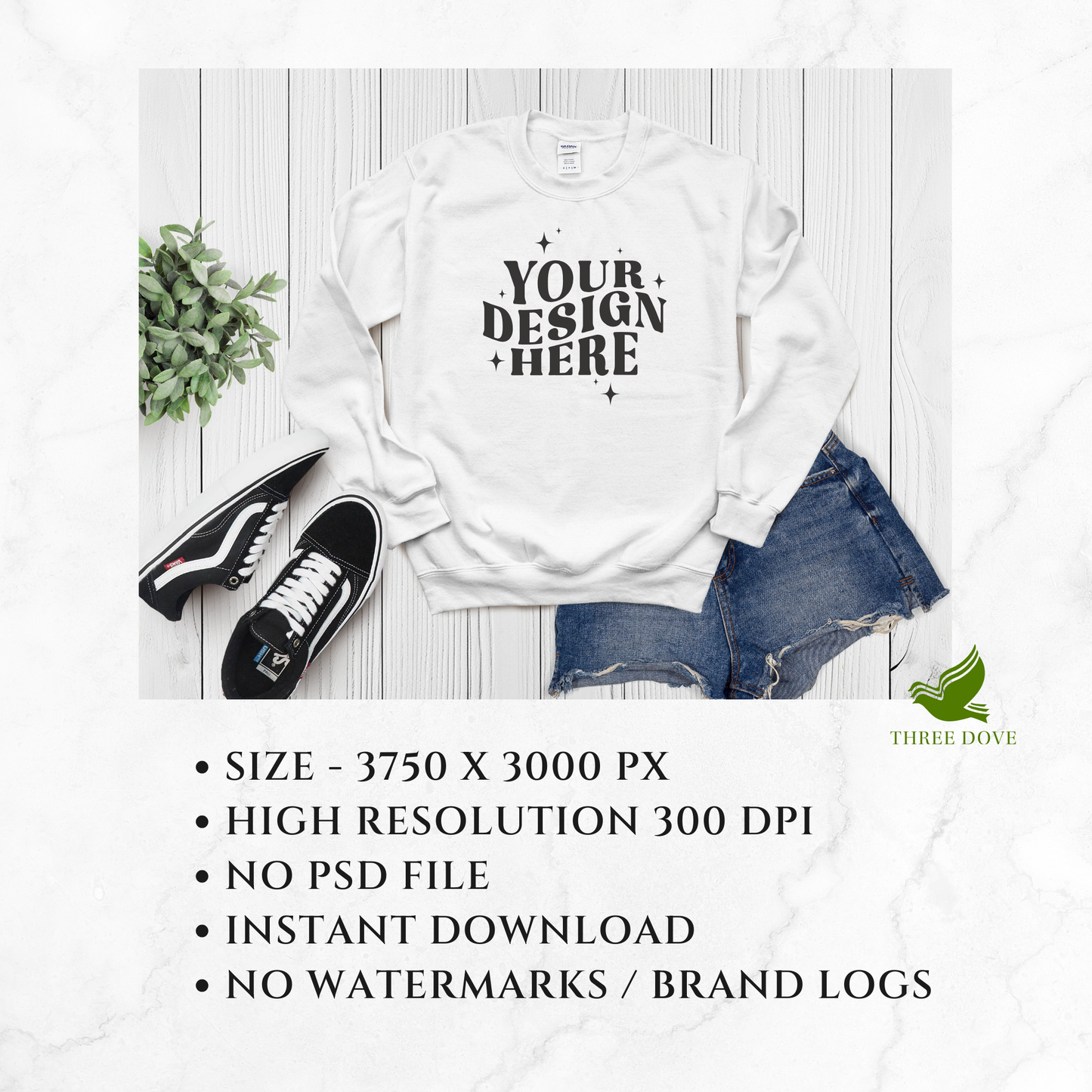 gildan 18000 sweatshirt mockup bundle - d2