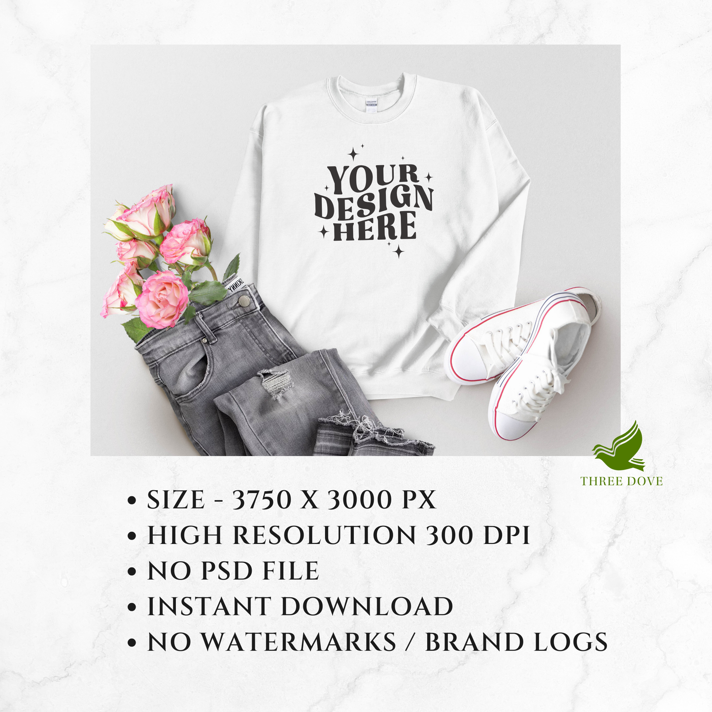 gildan 18000 sweatshirt mockup bundle - d14