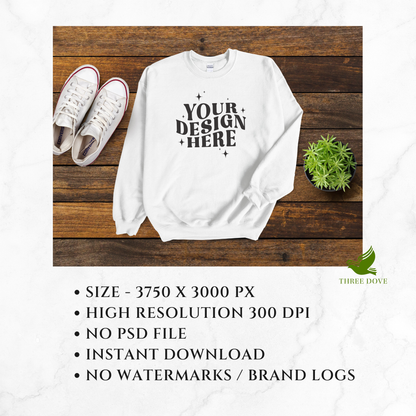 Gildan 18000 Sweatshirt Mockup Bundle - D17