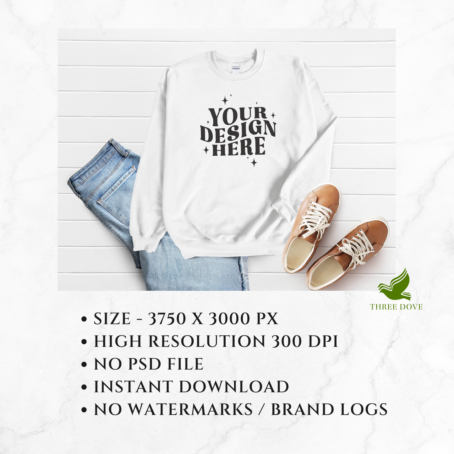 gildan 18000 sweatshirt mockup bundle - d13