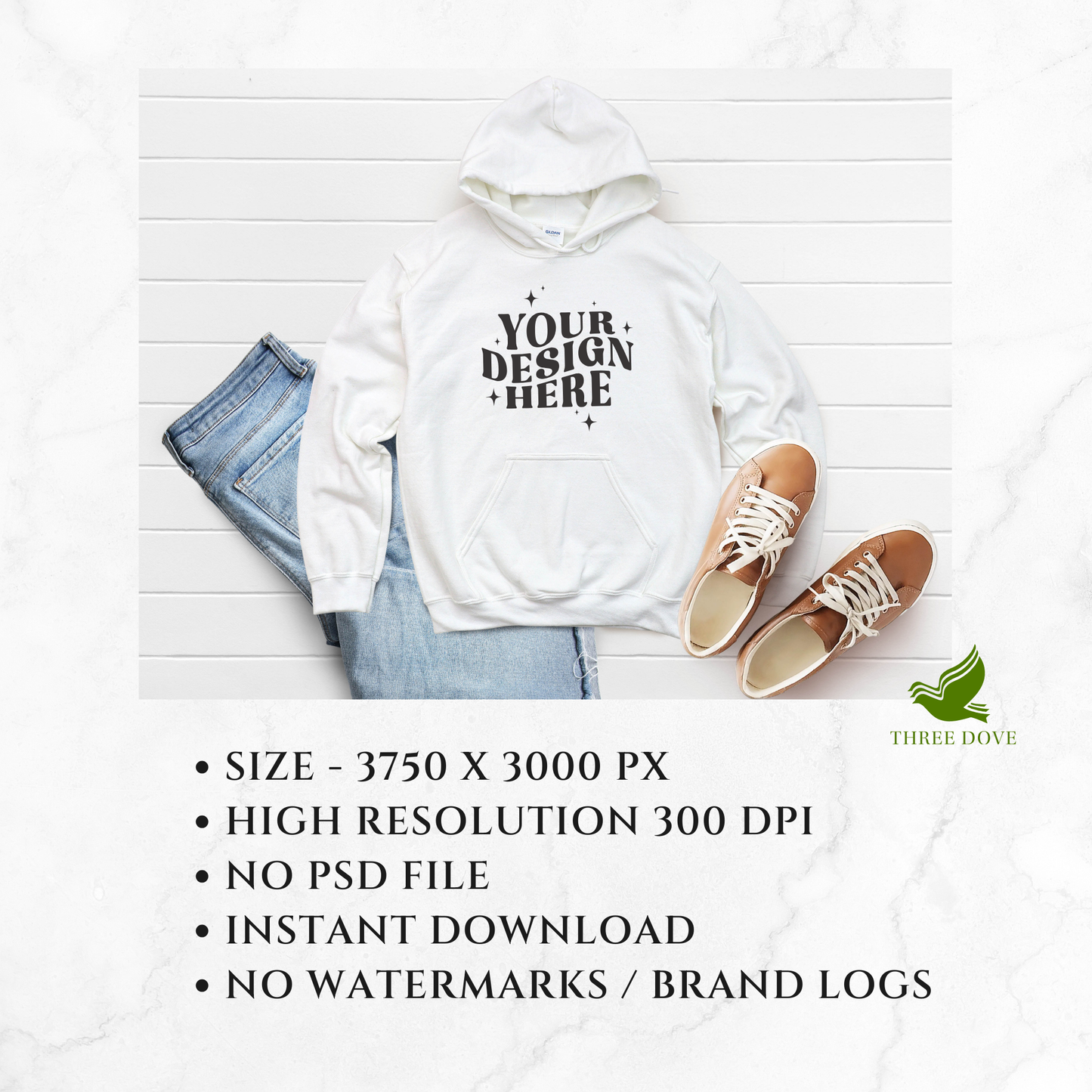 gildan 18500 hoodie mockup bundle - d3