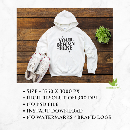 Gildan 18500 Hoodie Mockup Bundle - D7