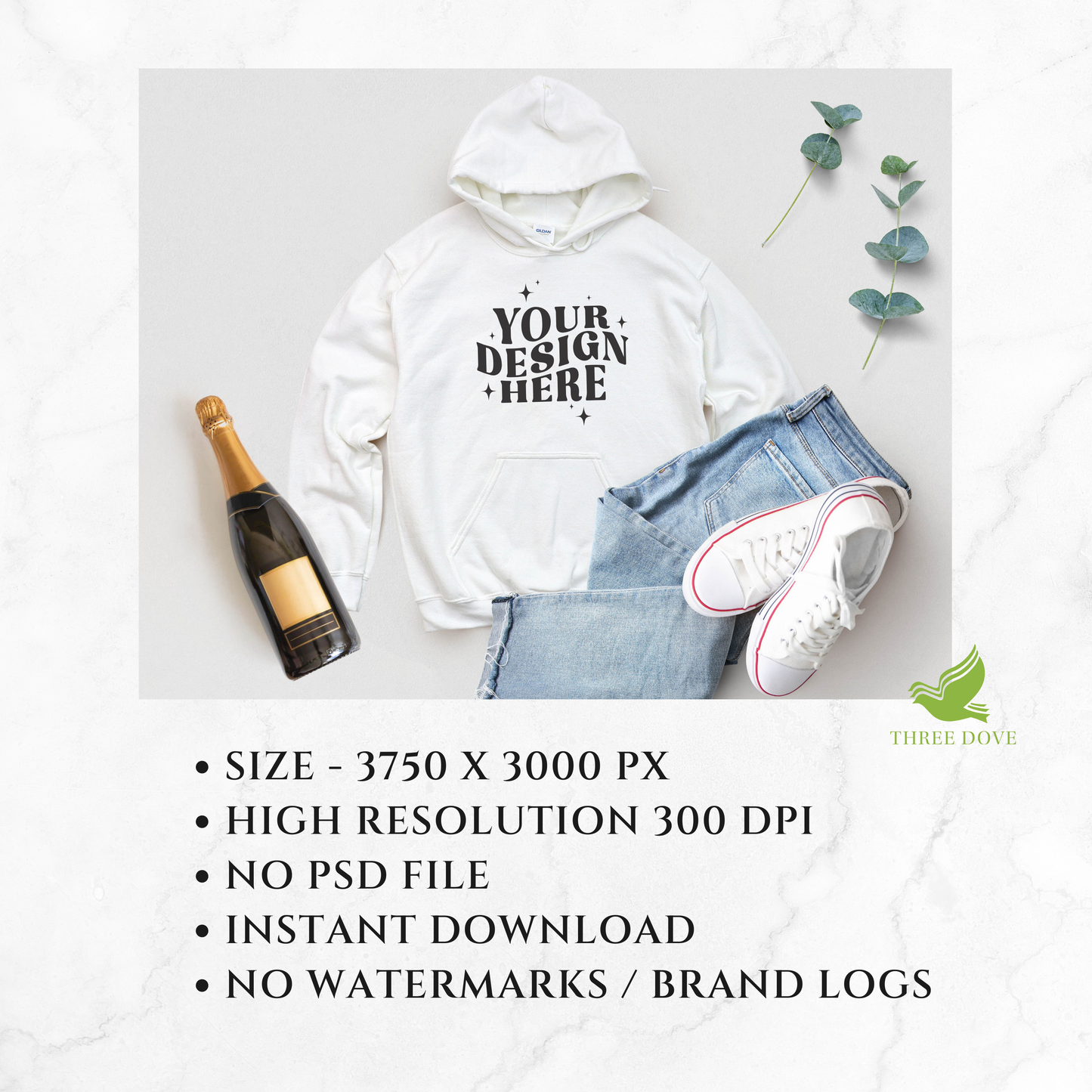 gildan 18500 hoodie mockup bundle - d10