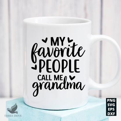 Grandma SVG Bundle