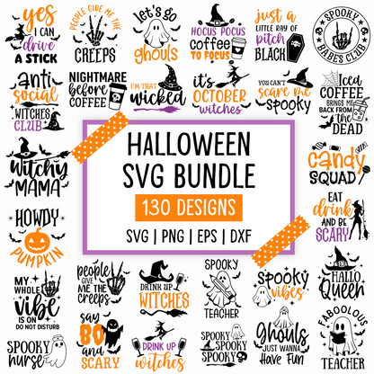 Halloween SVG Mega Bundle