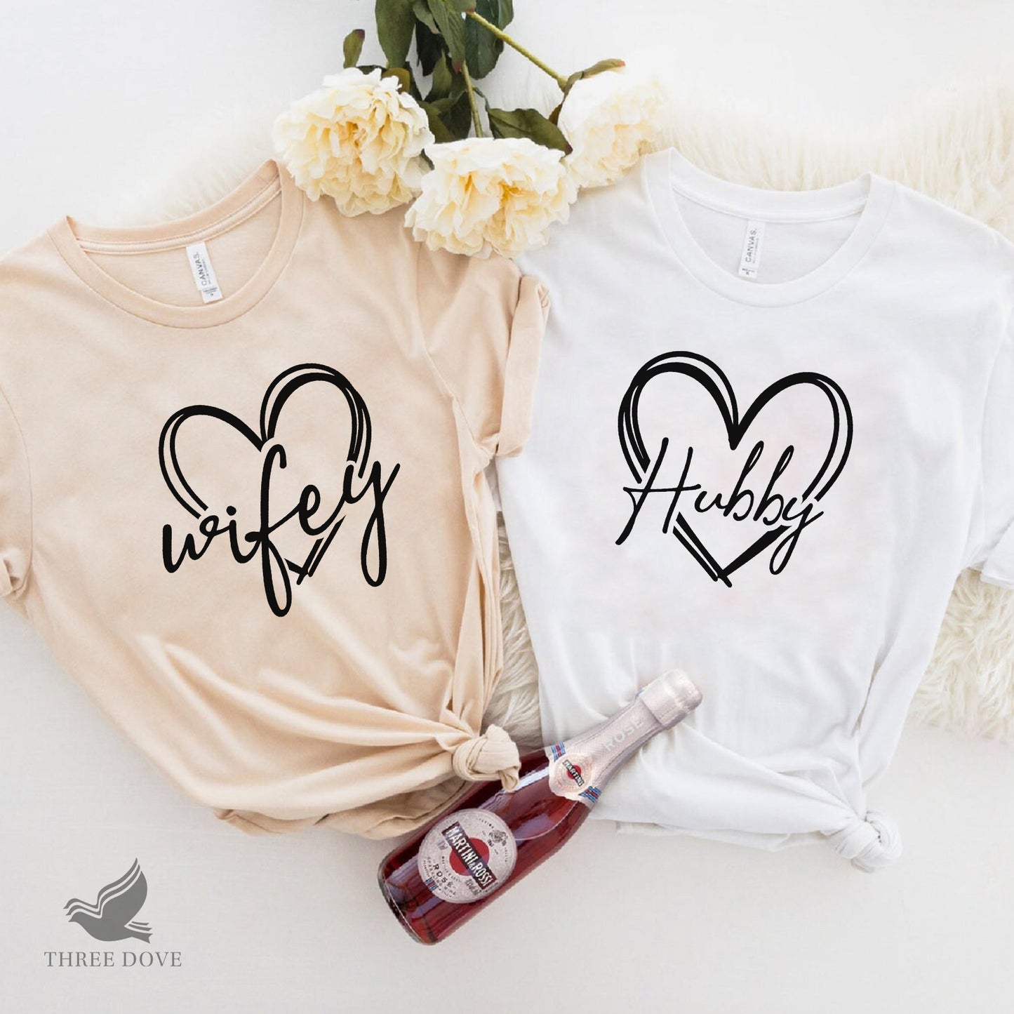 hubby wifey matching svg