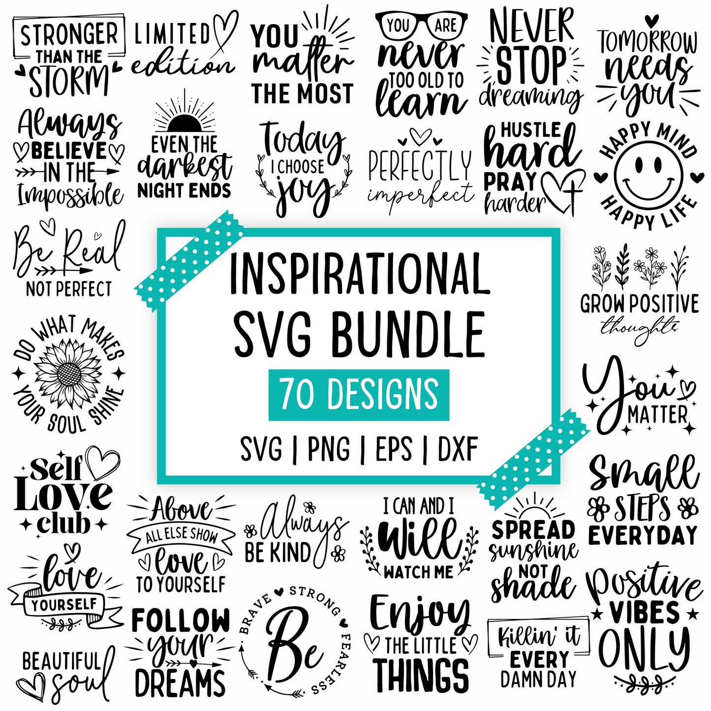 inspirational svg bundle