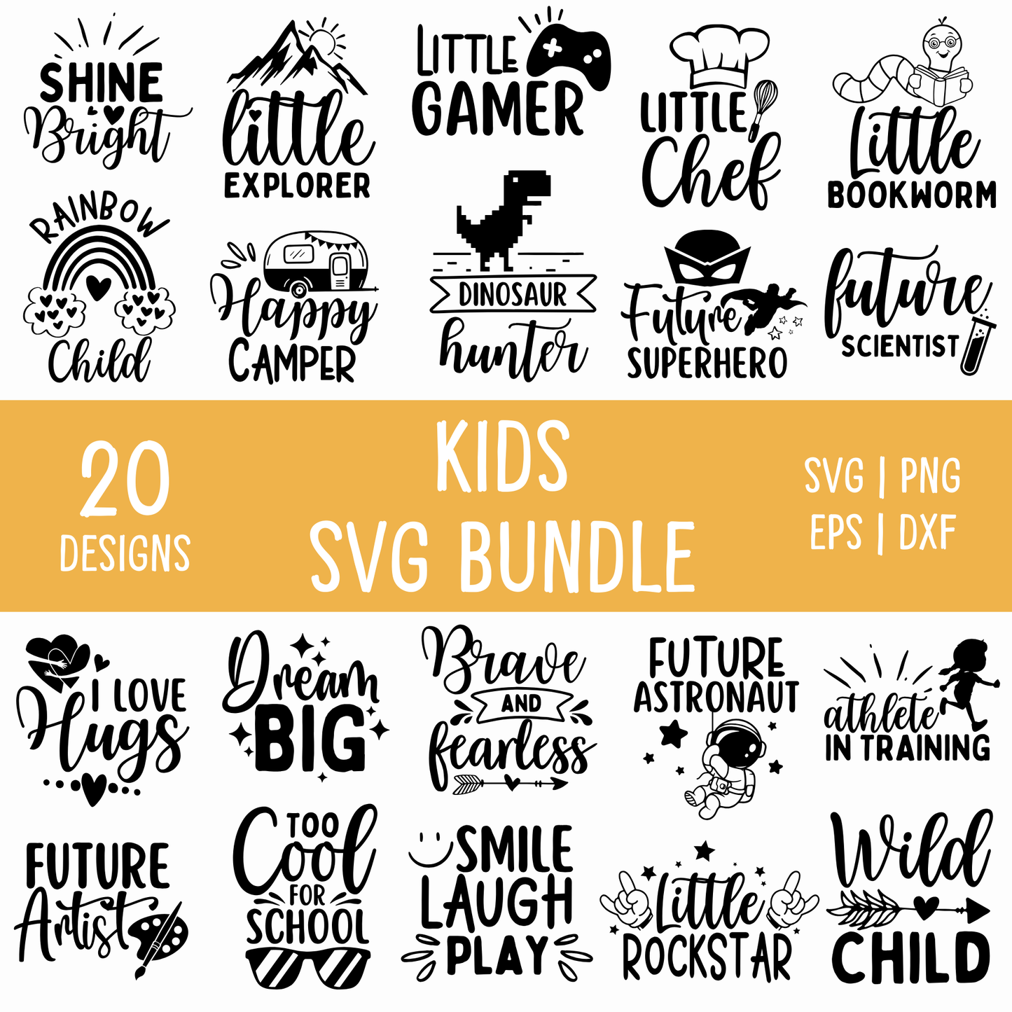 kids svg bundle