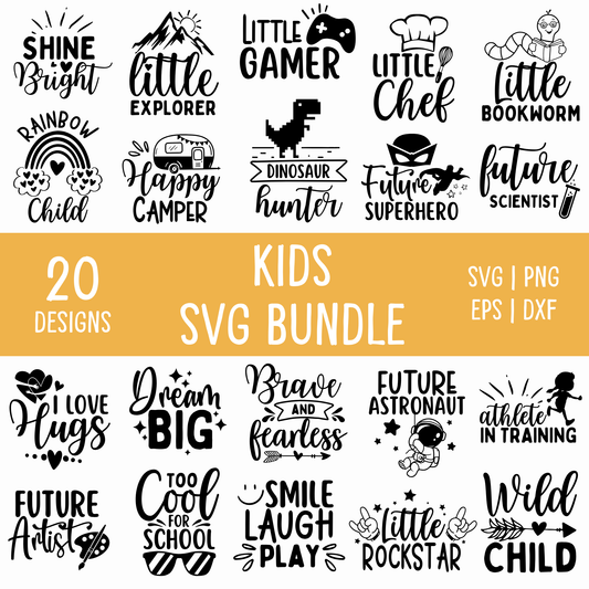 Kids SVG Bundle