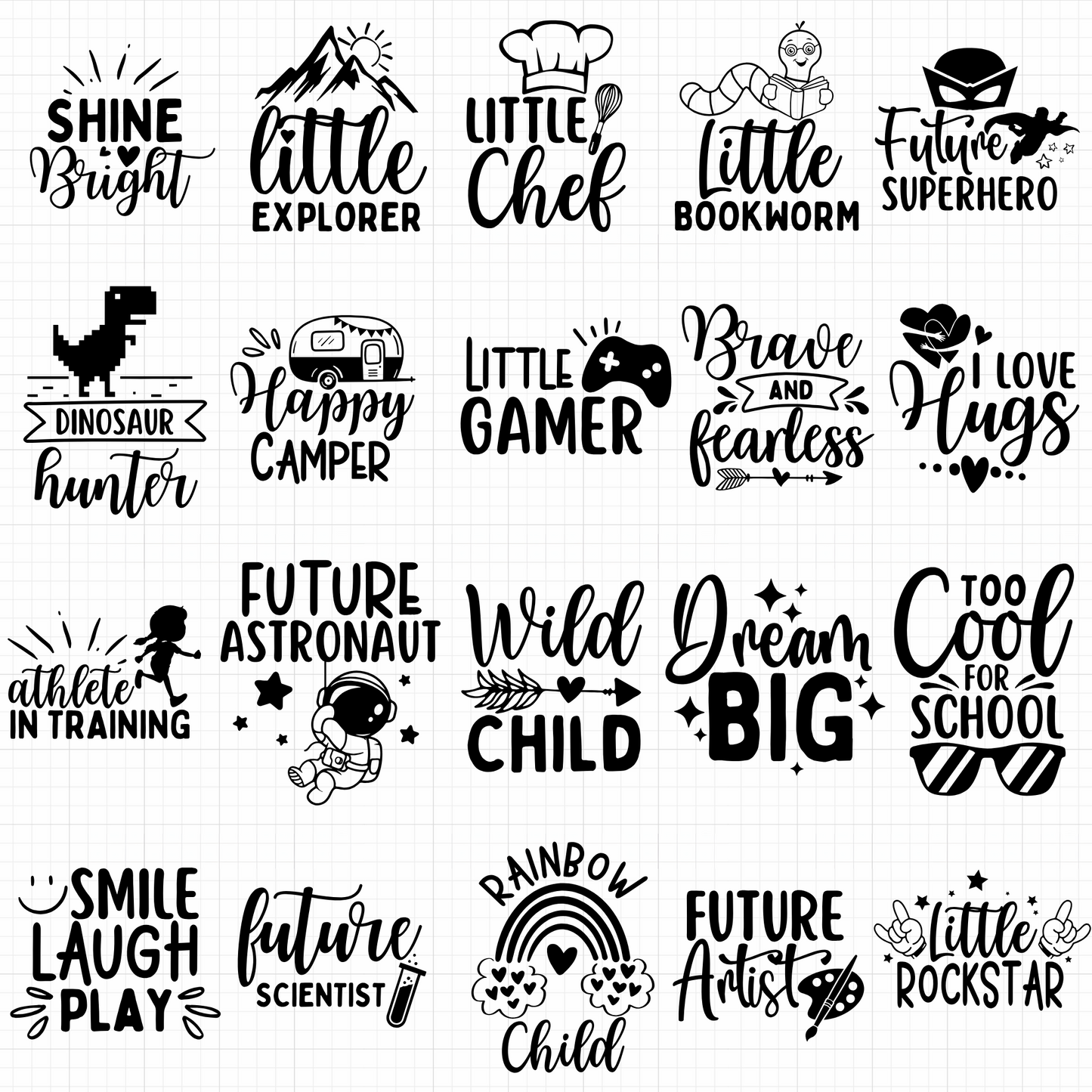 kids svg bundle