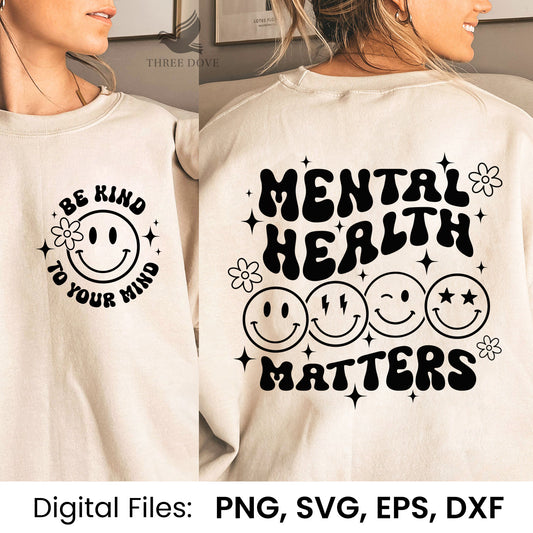 Mental Health Matters Wavy SVG