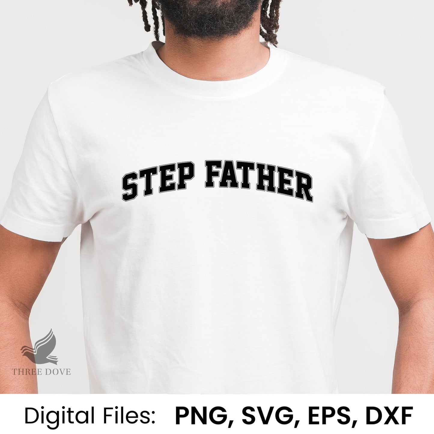 retro step father varsity svg