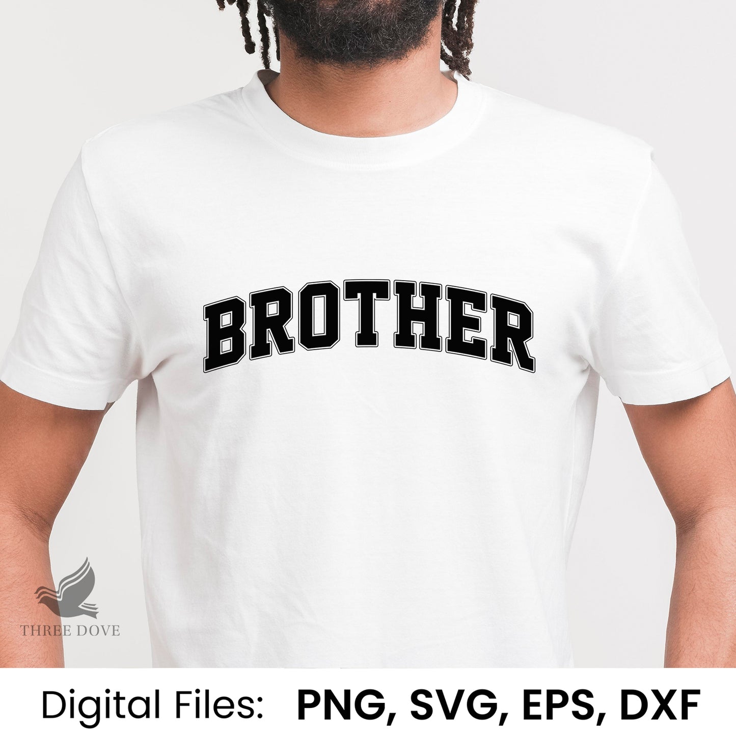 retro brother varsity svg