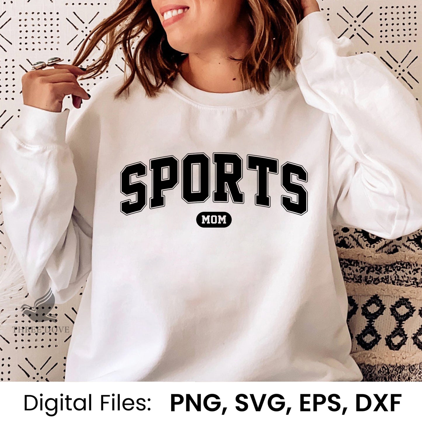 sports mom varsity svg