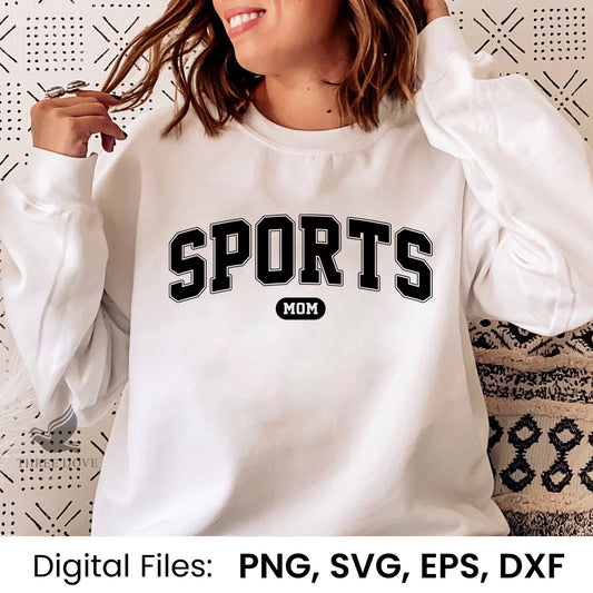 Sports Mom Varsity SVG